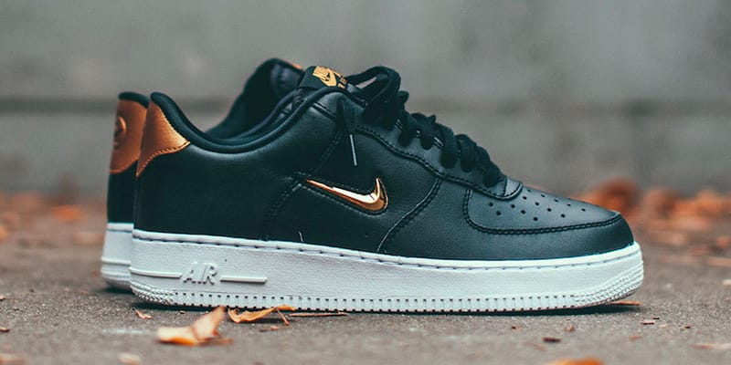 air force 1 jewel black and blue