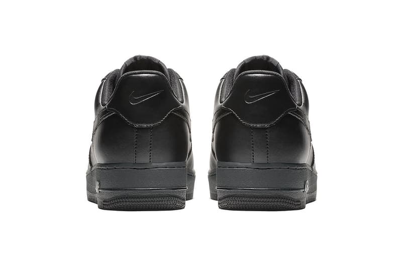 Nike Air Force 1 Flyleather Triple Black Black Friday Release sustainability 