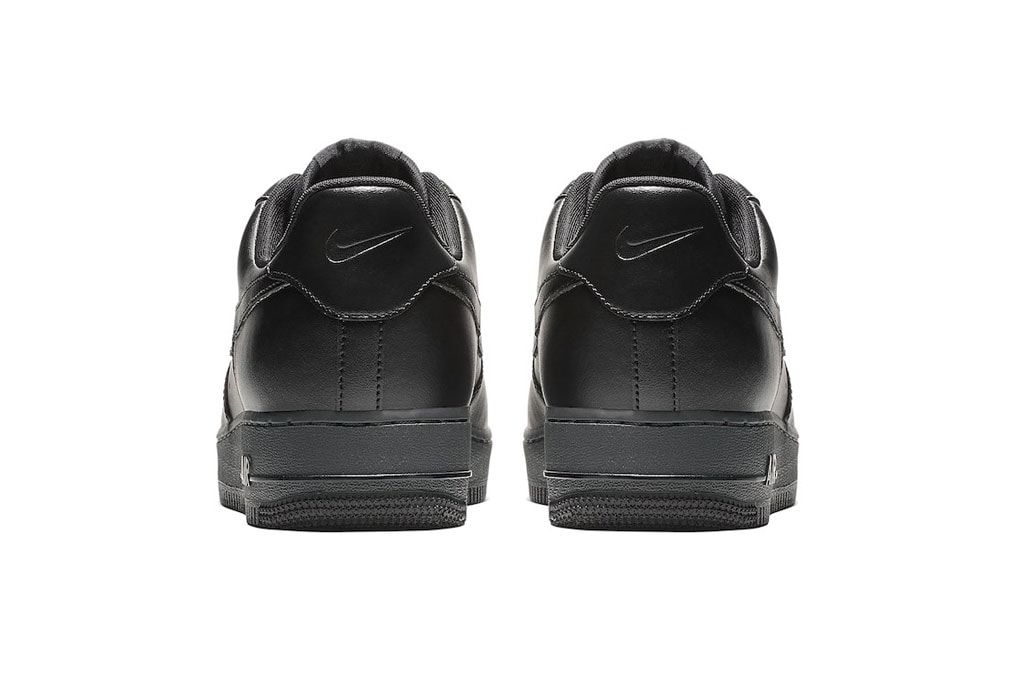 Nike Air Force 1 Flyleather Triple Black Black Friday Release sustainability 