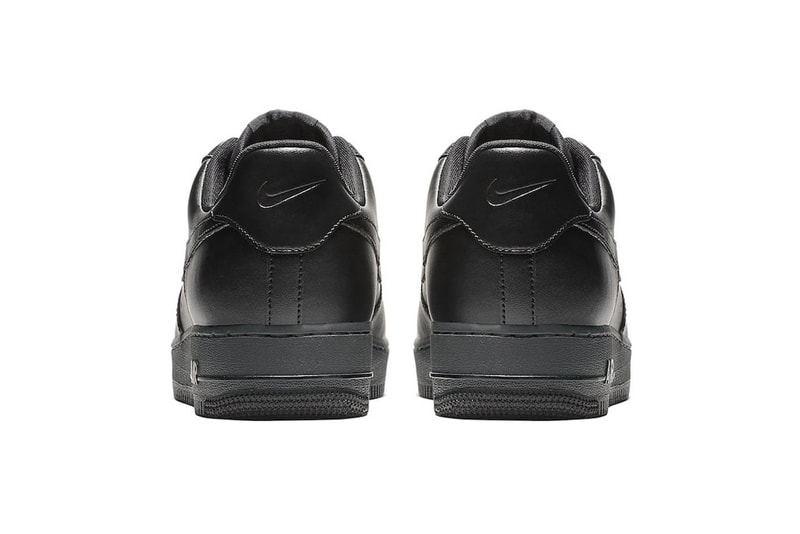 Nike Air Force 1 Flyleather Triple Black Black Friday Release sustainability 