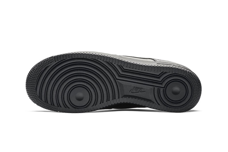 Nike Air Force 1 Flyleather Triple Black Black Friday Release sustainability 