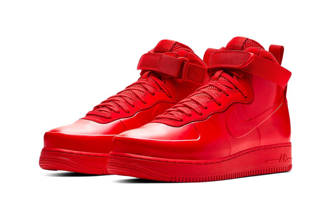 red nike air force ones
