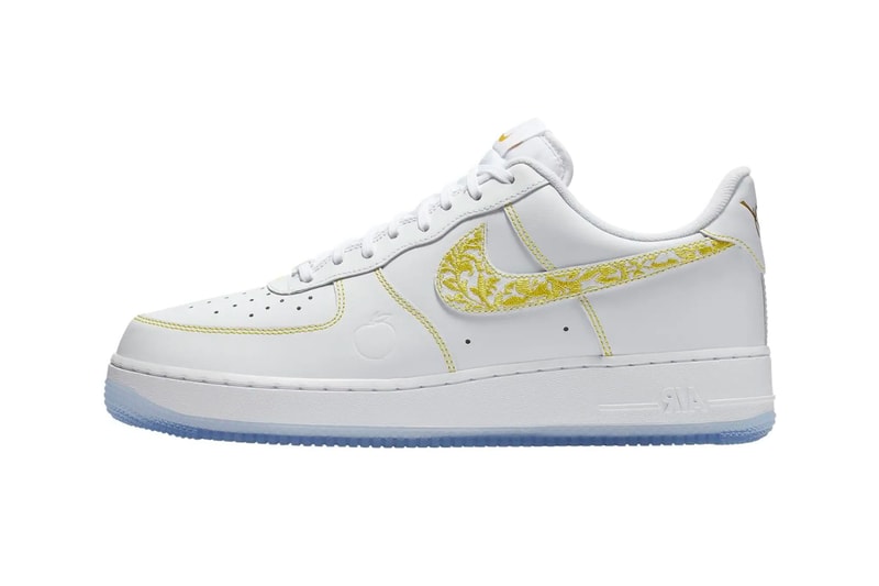 Nike Air Force 1 Low "The Dirty" ATL colorway embroidery white gold release date info price sneaker 