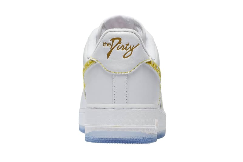 Nike Air Force 1 Low "The Dirty" ATL colorway embroidery white gold release date info price sneaker 