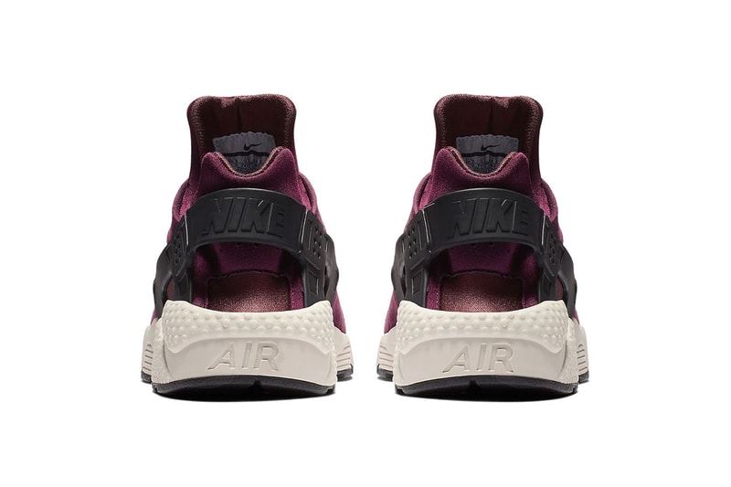 Nike Air Huarache Bordeaux Release Date suede nubuck premium light bone black sneakers shoes 704830-603