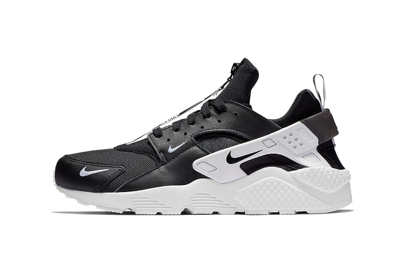 nike air huarache zip black white purple white yellow white 2018 nike sportswear footwear