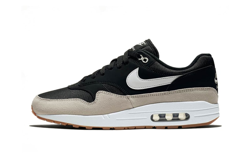 nike air max 1 black light bone white 2018 november footwear nike sportswear