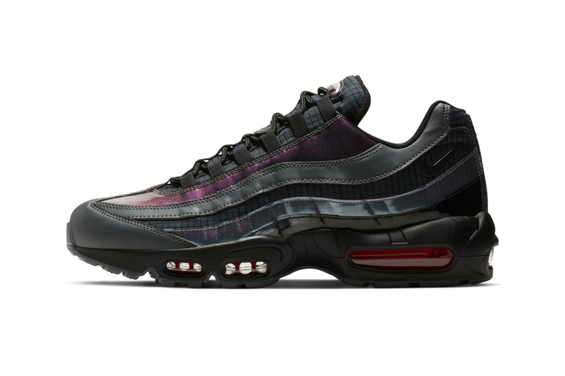 Nike Air Max 95 Black Amber Glow Release Date december 2018 sneaker iridescent space pink red AO2450-001