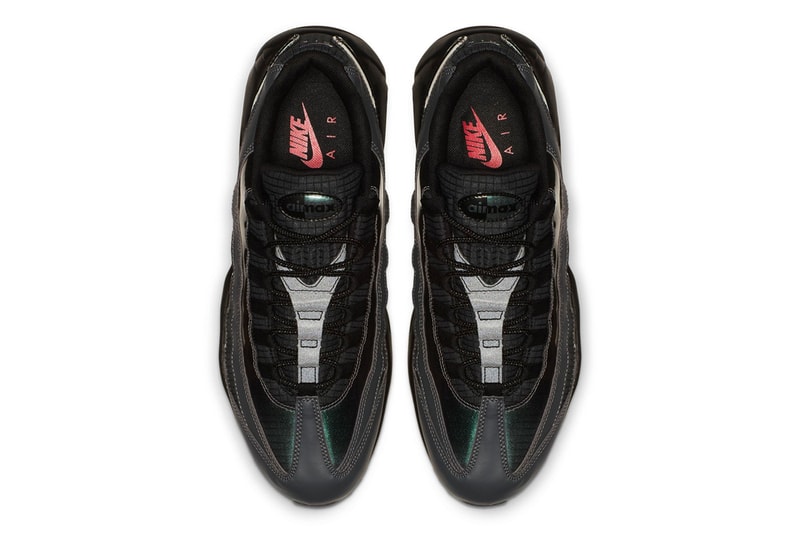 Nike Air Max 95 Black Amber Glow Release Date december 2018 sneaker iridescent space pink red AO2450-001