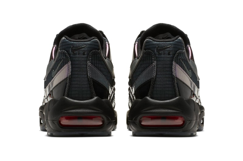 Nike Air Max 95 Black Amber Glow Release Date december 2018 sneaker iridescent space pink red AO2450-001