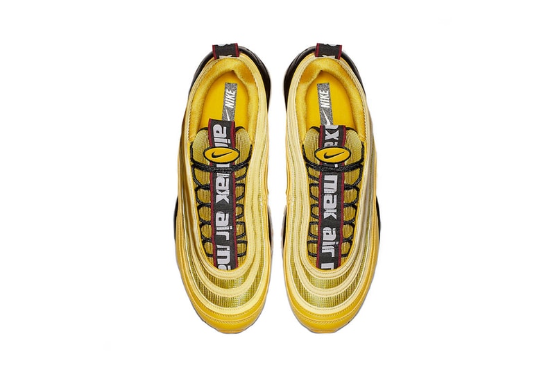 nike air max 97 premium bright citron black 2018 december footwear nike sportswear