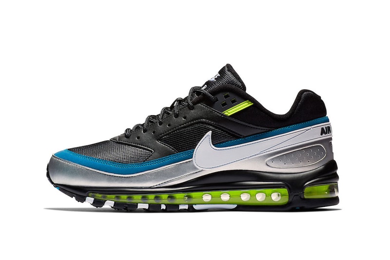 Nike Air Max 97/BW November 2018 Release Date colorways Deep Royal Blue/Black-University Red, another in Metallic Gold/University Red-White-Black, Black/White-Metallic Silver
