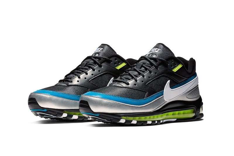 Nike Air Max 97/BW November 2018 Release Date colorways Deep Royal Blue/Black-University Red, another in Metallic Gold/University Red-White-Black, Black/White-Metallic Silver