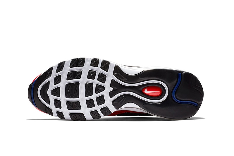 Nike Air Max 97/BW November 2018 Release Date colorways Deep Royal Blue/Black-University Red, another in Metallic Gold/University Red-White-Black, Black/White-Metallic Silver