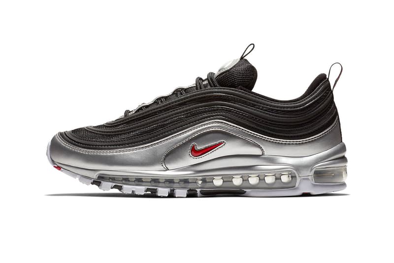 Nike Air Max 97 Metallic Pack Release Date gold silver november 9 2018 AT5458-100 AT5458-002 AT5458-001 colorway