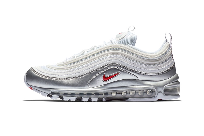 Nike Air Max 97 Metallic Pack Release Date gold silver november 9 2018 AT5458-100 AT5458-002 AT5458-001 colorway