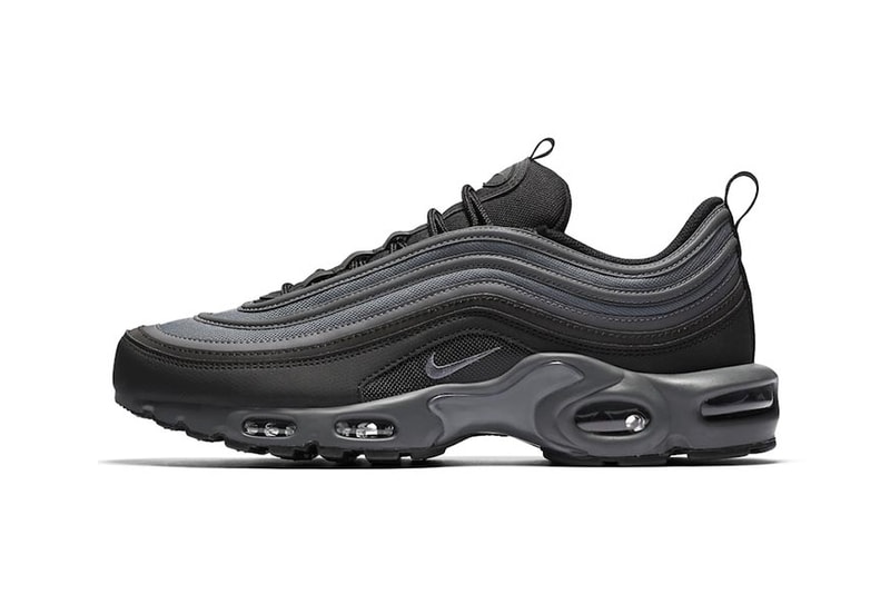 nike air max 97 plus black reflective footwear shoes sneakers kicks drops releases