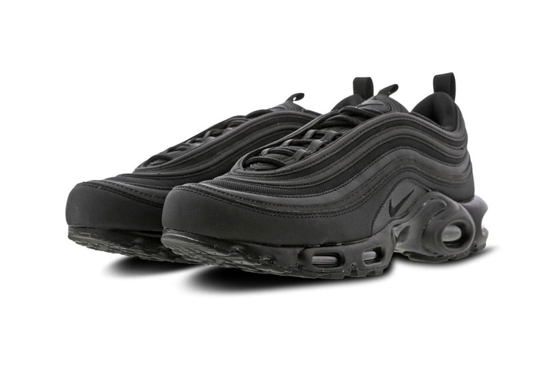 Nike Air Max Plus 97 Triple Black Release Info Date Metallic Gold Yellow