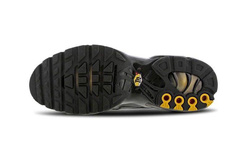 Nike Air Max Plus 97 Triple Black Release Info Date Metallic Gold Yellow