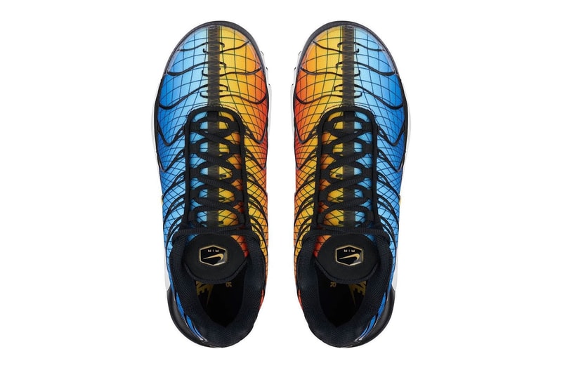 Nike Air Max Plus Greedy Release Hyperblue Sunset blue Red Orange 