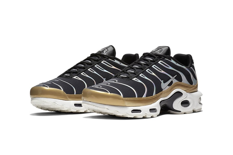 Nike Air Max Plus Holographic Silver & Gold colorway release date info sneaker price 