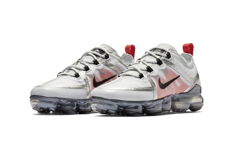 nike air vapormax 2019 white black metallic silver 