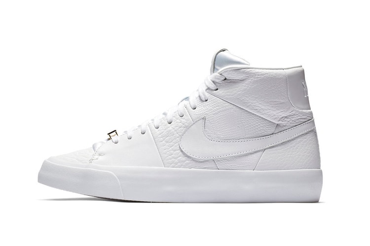 Nike Releases Blazer Royal in "Triple White" Colorway