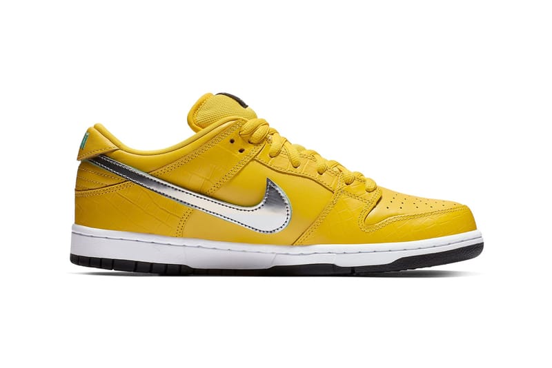 nike sb dunk low diamond yellow