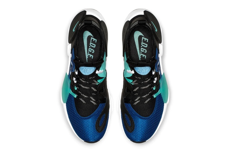 Nike Huarache E.D.G.E. TXT White Clear Emerald Total Orange Indigo Force Black First Look Release Info Date Tinker Hatfield Air