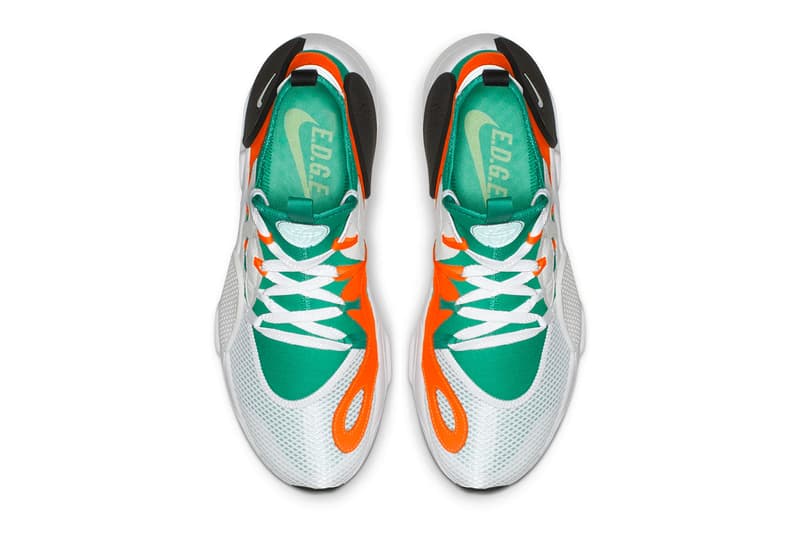 Nike Huarache E.D.G.E. TXT White Clear Emerald Total Orange Indigo Force Black First Look Release Info Date Tinker Hatfield Air