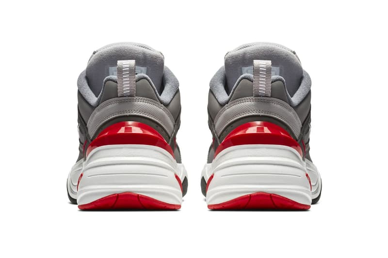 Nike M2K Tekno "Gunsmoke/University Red" Release Date price info Gunsmoke/Natural Heather/University Red november 30 2018 sneaker colorway purchase stockist buy online