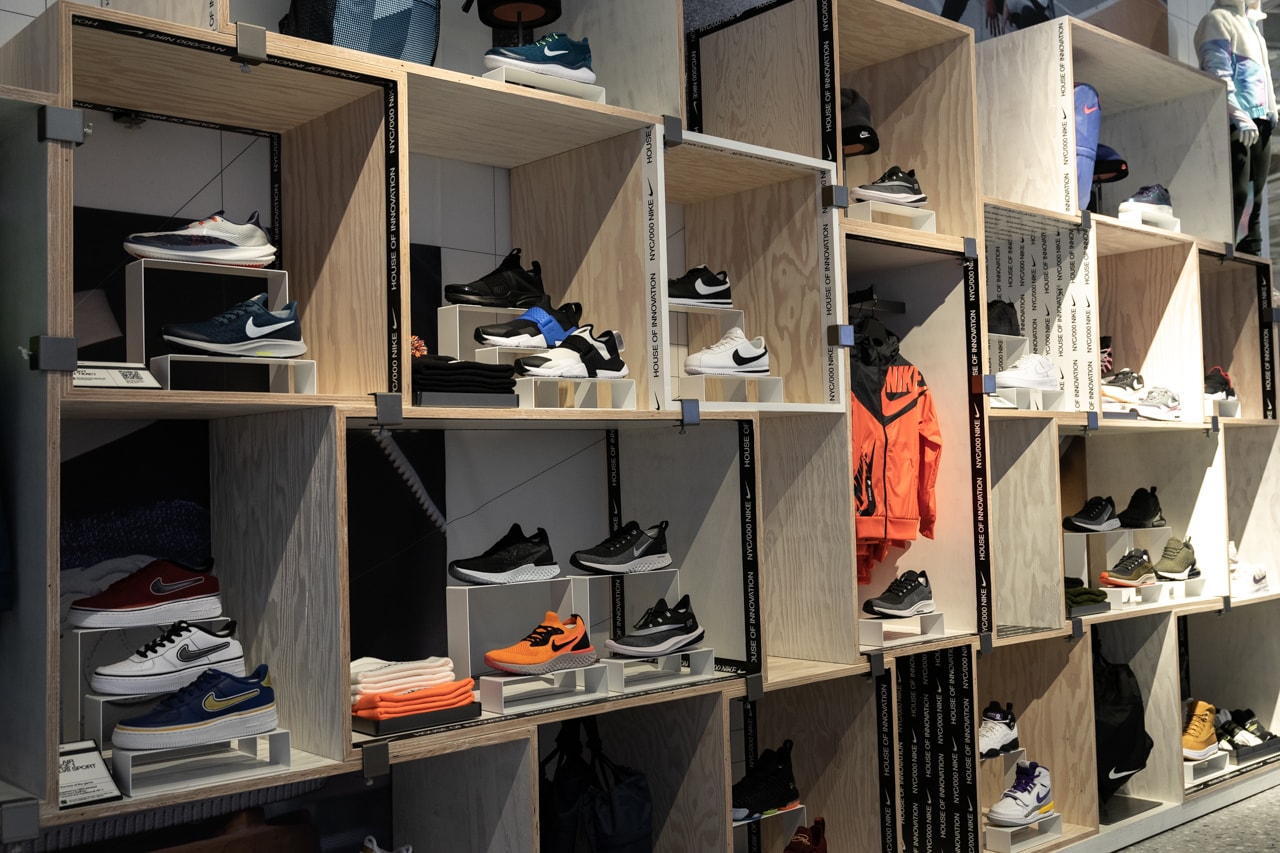 nike house of innovation 000 nyc new york city flagship november 2018 address location store shop pictures photos images inside exterior interior closer look hours noise cancelling collection where directions app