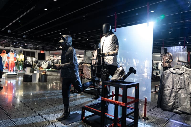 nike house of innovation 000 nyc new york city flagship november 2018 address location store shop pictures photos images inside exterior interior closer look hours noise cancelling collection where directions app