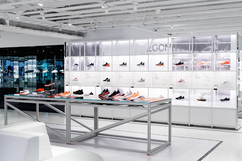 nike house of innovation 000 nyc new york city flagship november 2018 address location store shop pictures photos images inside exterior interior closer look hours noise cancelling collection where directions app