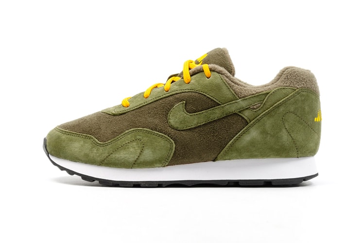 Nike Gives Its Retro Outburst Model a Plush "Olive Canvas" Makeover