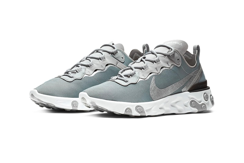 Nike React Element 55 "Metallic Gold" "Metallic Silver" Release Info price date sneaker colorway tan olive brown purchase buy online