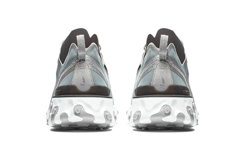 Nike React Element 55 "Metallic Gold" "Metallic Silver" Release Info price date sneaker colorway tan olive brown purchase buy online