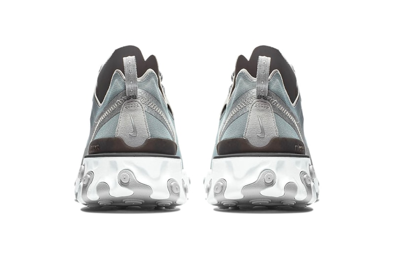 Nike React Element 55 "Metallic Gold" "Metallic Silver" Release Info price date sneaker colorway tan olive brown purchase buy online