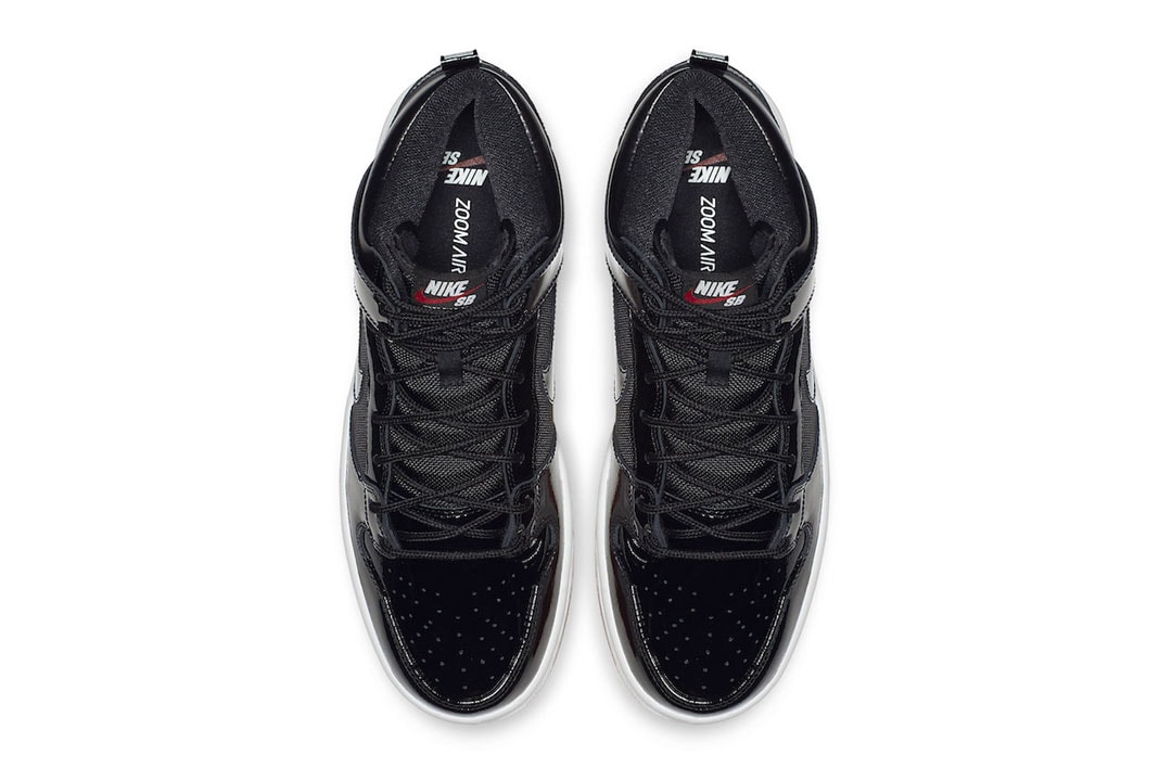 Nike SB Dunk High "Bred" Release Date info price sneaker skateboarding black red Black/Black-White-Varsity Red november 2018 rivals pack
