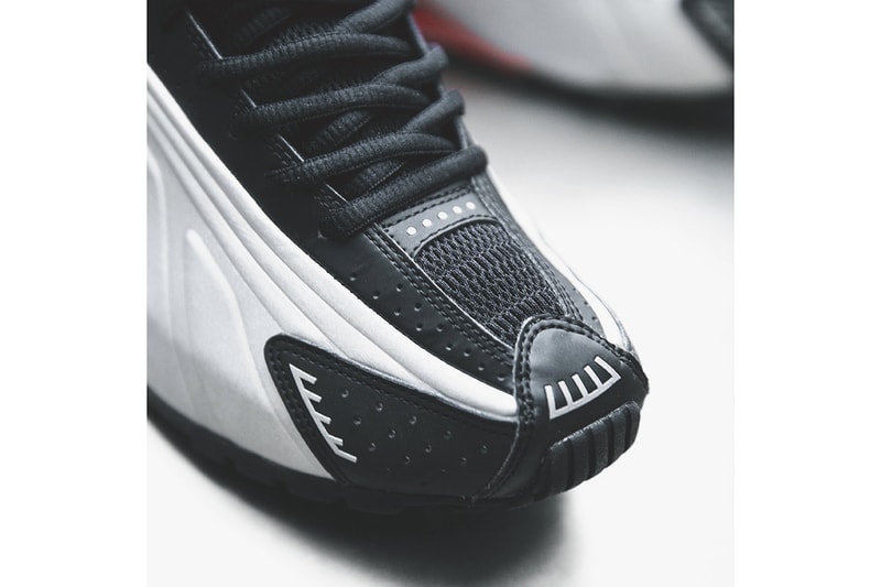 Nike Shox R4 Black Silver Shoe Release Details Shoes Trainers Kicks Sneakers Footwear Cop Purchase Buy Now Soon Available