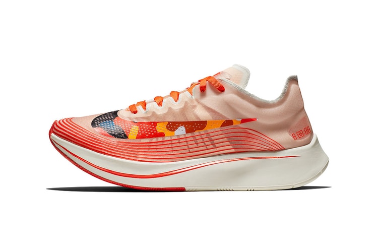 Nike Zoom Fly SP's "Camo Swoosh" Design is a Head-Turner