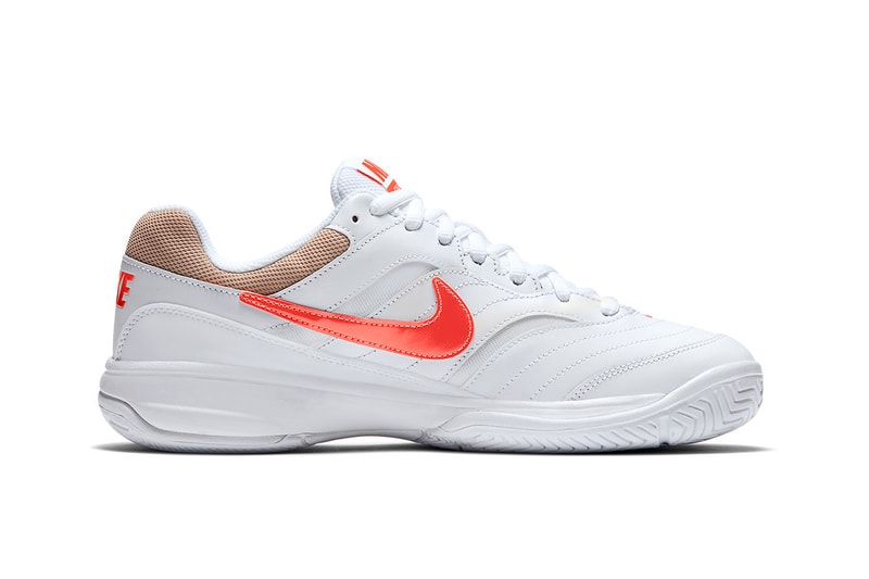 NikeCourt Court Lite Orange and Tan Release Sneakers shoes tennis sports Wimbledon