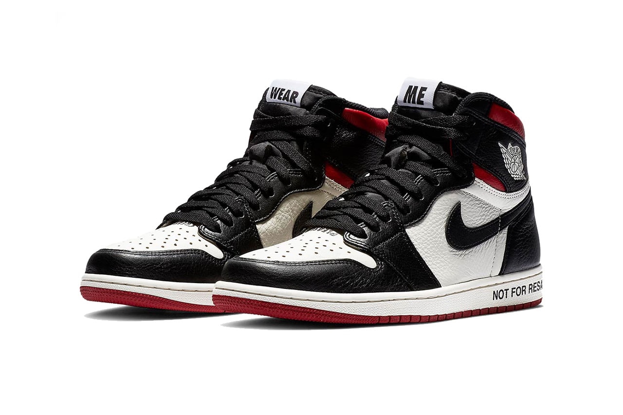 Not for Resale Air Jordan 1 Mandatory Store Wear nike oneness shoes red white black policy