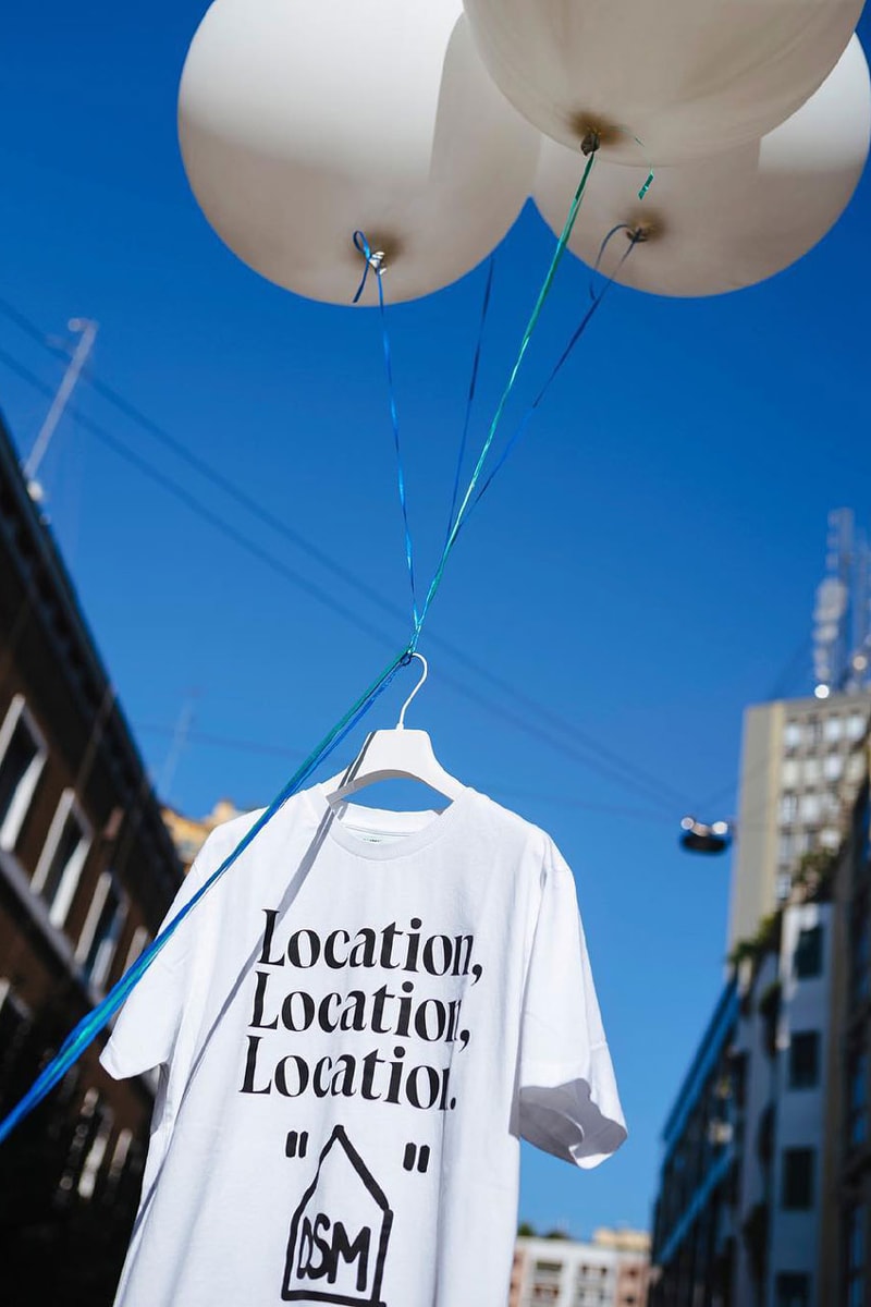 off white dover street market los angeles la opening november 3 2018 release date drop info collaboration collection hoodie tee shirt virgil abloh house