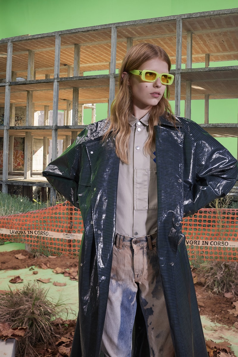 Off-White™ Pre Fall 2019 "Incompiuto" Lookbook winter collection drop release info artist collaboration Alterazioni Video