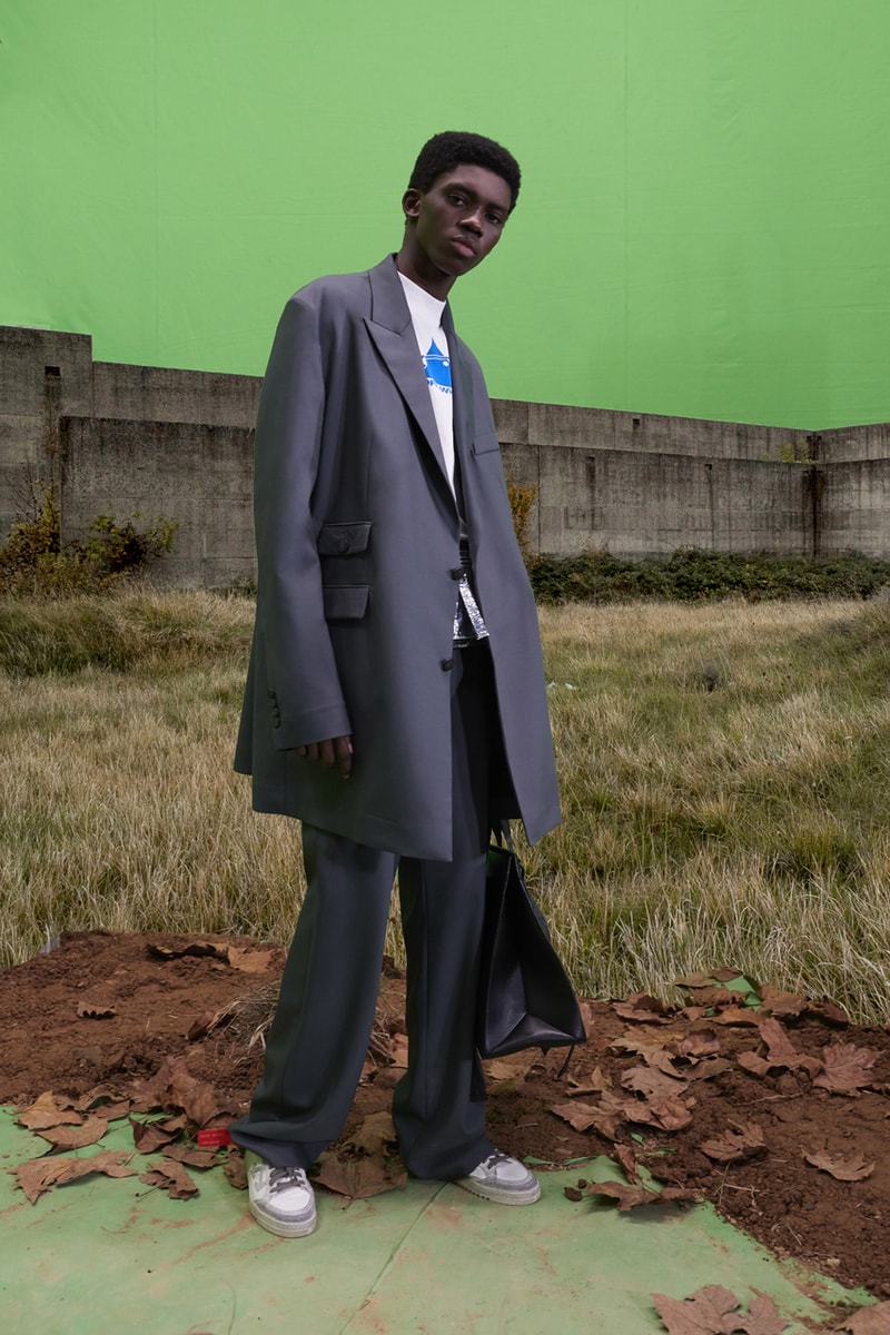 Off-White™ Pre Fall 2019 "Incompiuto" Lookbook winter collection drop release info artist collaboration Alterazioni Video