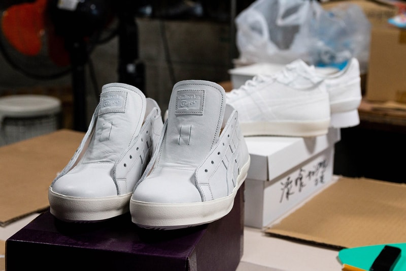 Onitsuka Tiger Customize Personal Unique Nippon-Made Factory Sagawa Osaka Sneakers Footwear Premium Behind the Scenes