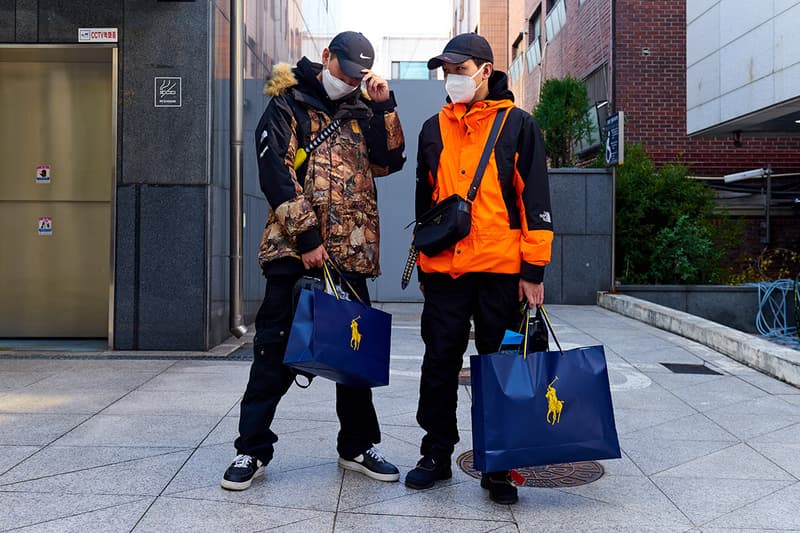 Palace x Polo Ralph Lauren Garosu Seoul Release korea street style drop streetwear lines 