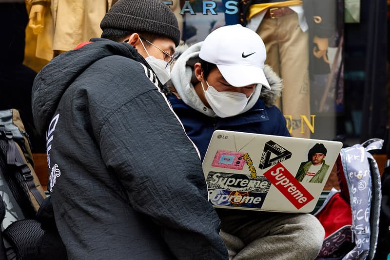 Palace x Polo Ralph Lauren Garosu Seoul Release korea street style drop streetwear lines 