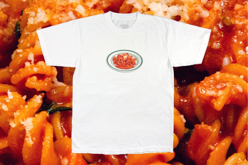 PizzaSlime x Jon & Vinny's Spicy Fusilli T-Shirt tee limited edition price release info purchase online J&V